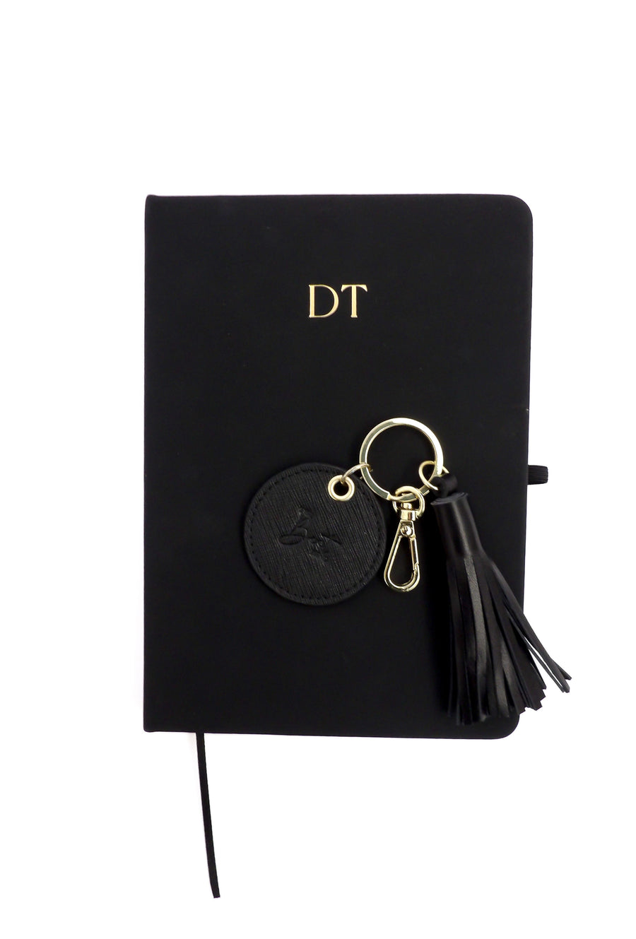 Personalised Vegan Notebook & Leather Keyring Gift Bundle