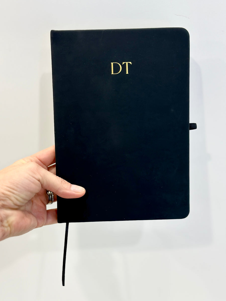 Personalised Notebook - Black