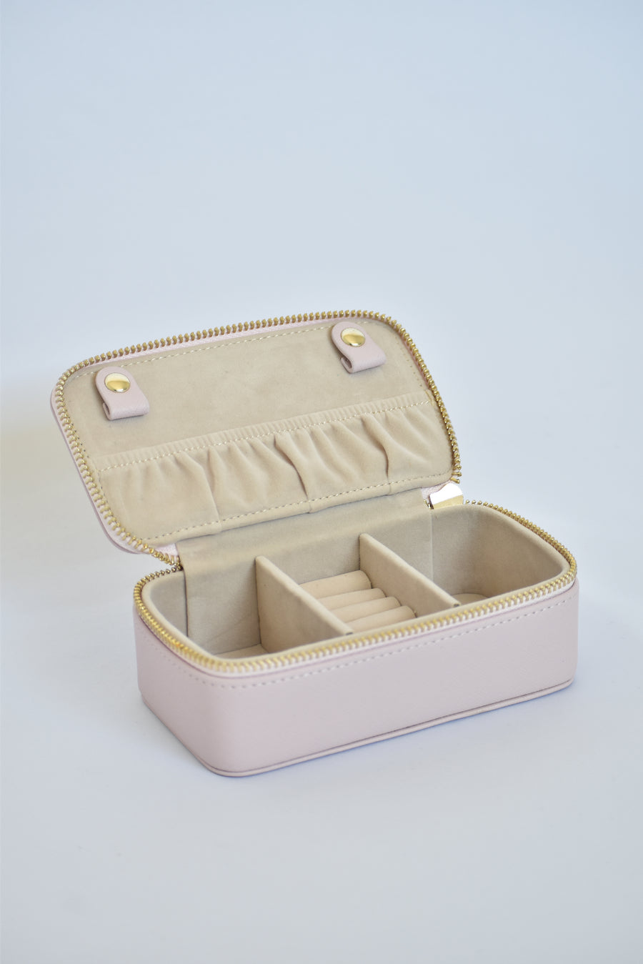 Personalised Leather Jewellery Box - Pink