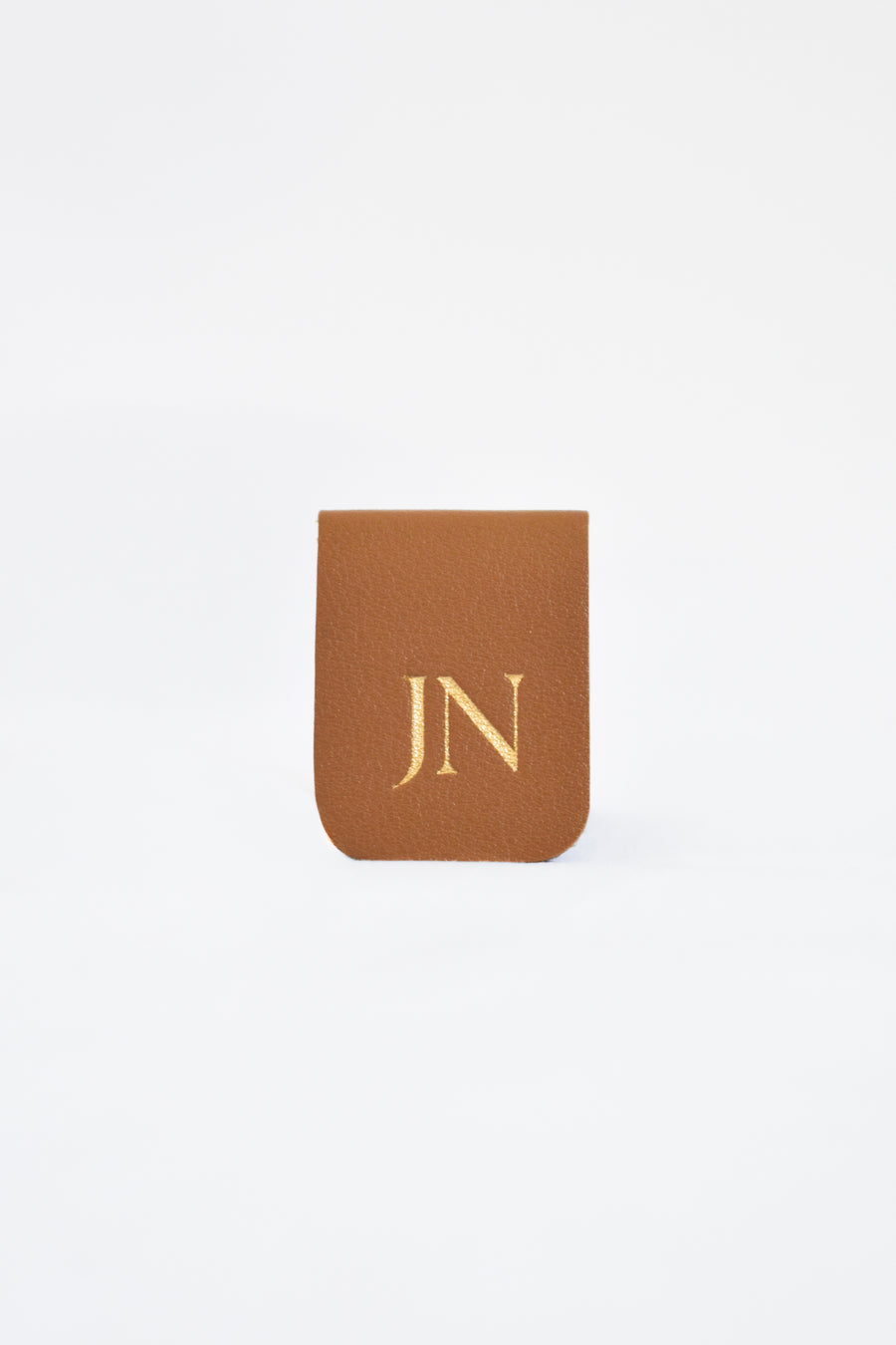 Personalised Magnetic Bookmark - Chestnut Brown
