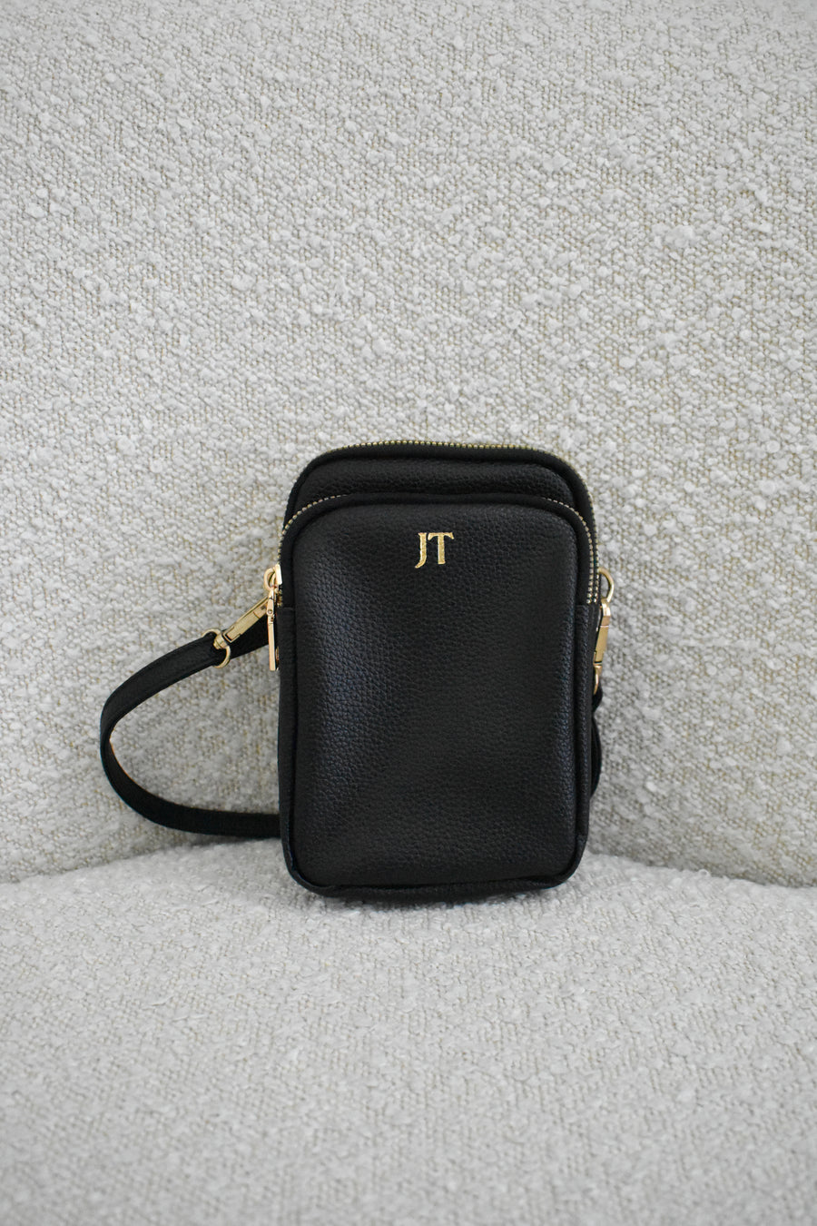 The Everyday Crossbody Bag – Personalised Pebble Vegan Leather
