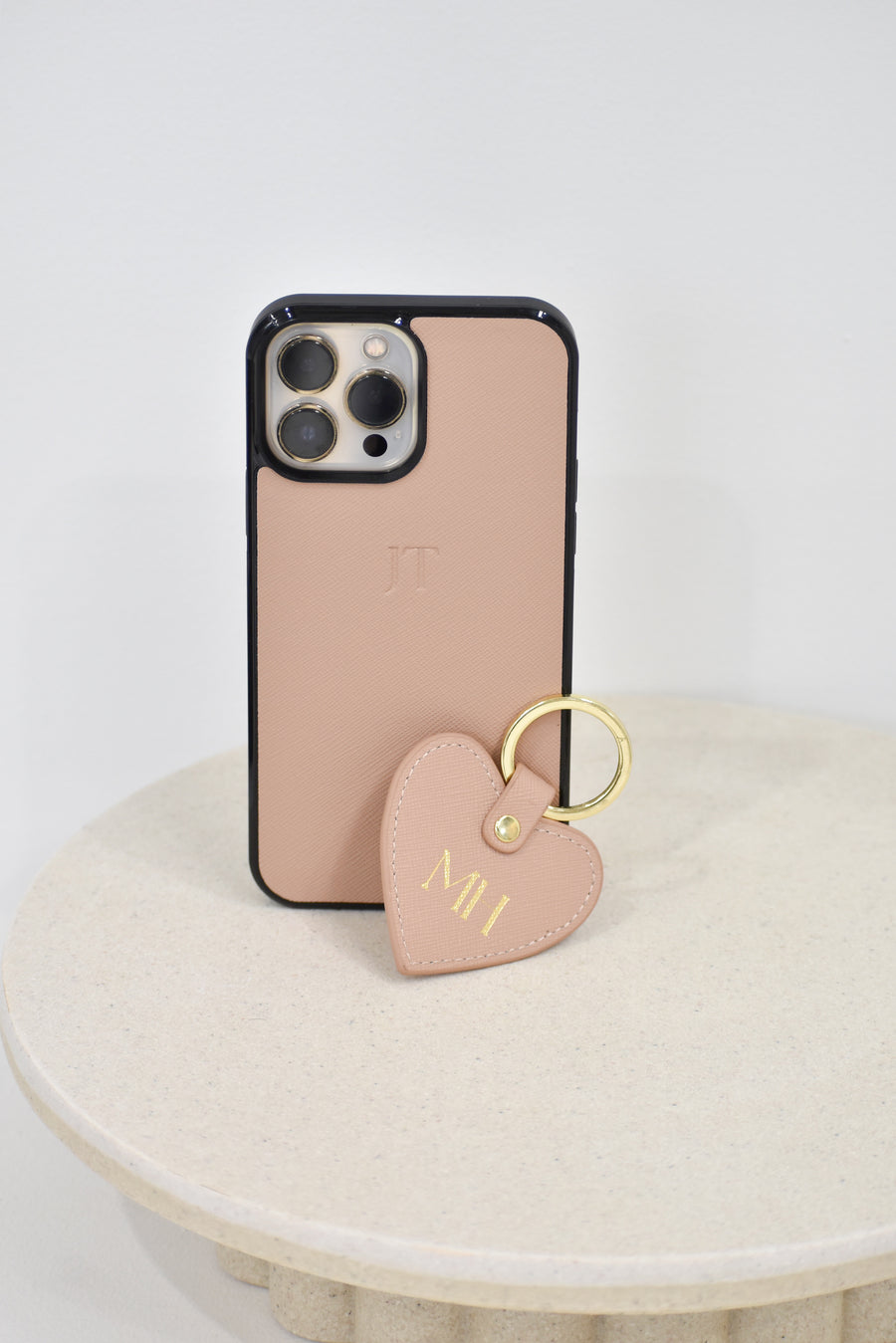 Personalised iPhone Case & Keyring Gift Bundle