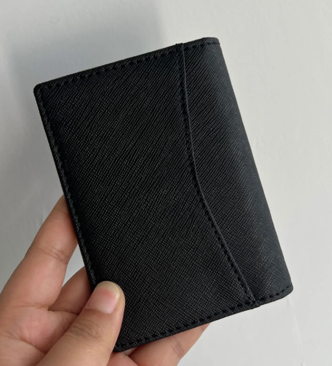 Personalised Mens Leather Cardholder Wallet